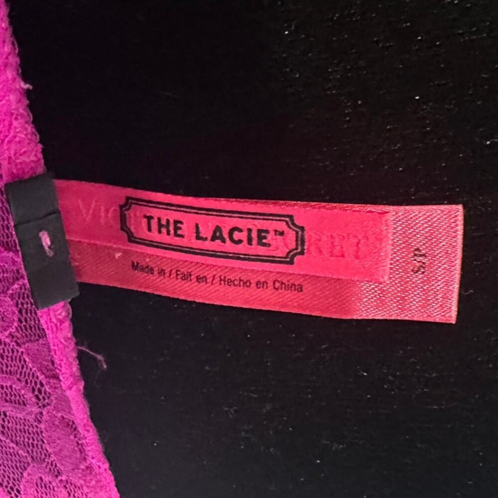 Victoria's Secret Slip The Lacie Plunge Cutout Neon Pink S - Picture 2 of 8